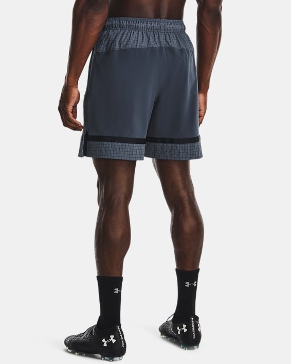 Men's UA Accelerate Woven Shorts, Gray, pdpMainDesktop image number 1